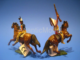 Солдатики 1/32 Britains Индейцы Вождь и воин 4