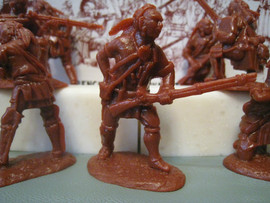 Солдатики 1/32 Armies in Plastic Индейцы Hurons 7