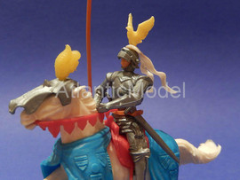 Солдатики 1/32 Elastolin Рыцари конные Средневеков