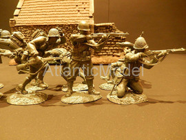 Солдатики 1/32 Сonte Пехота США третий набор WWII 4