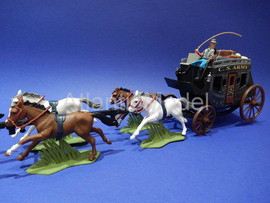 Солдатики 1/32 DSG Дилижанс армии Конфедерации ACW 3