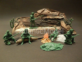 Солдатики 1/32 Barzso Лагерь Рейнджеров Второй 6 2