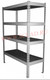 Металлический стеллаж-4 полки