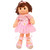Итальянская тряпичная кукла Балерина в розовом Ручная работа Высота 42