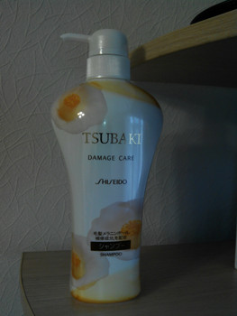 Шампунь для поврежденных волос Shiseido Tsubaki Golden Repair. Я