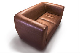 Кожаный диван Кастро