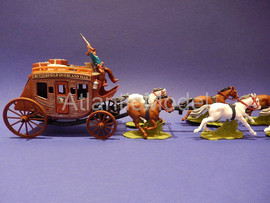 Солдатики 1/32 DSG Дилижанс Почтовая служба США 6