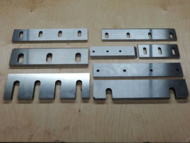 Производство ножей для гильотинных ножниц и дробилок.