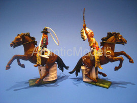 Солдатики 1/32 Britains Вождь и ковбой с лассо 2