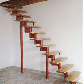 Межэтажная модульная лестницa