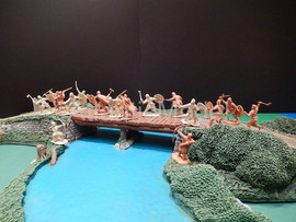 Солдатики 1/32 conte Макет Битва при Стамфорде 4