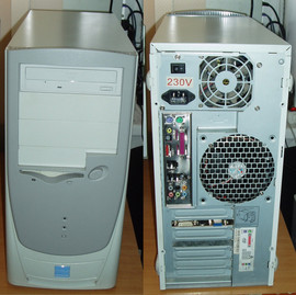 Продам системный блок Celeron D336, 2.8ГГц