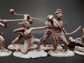 Солдатики 1/32 Barzso Индейцы Шайенны семь фигур 6