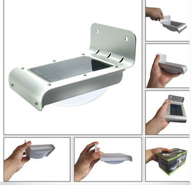 Солнечный светодиодный светильник с датчиком движения