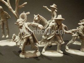 Солдатики 1/32 Atlantic Бандиты Шерифы Восьмой 11