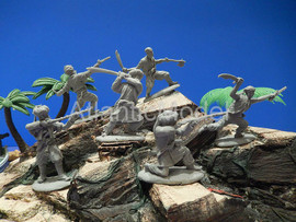 Солдатики 1/32 Barzso Пираты Варварский берег Второй