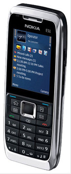 Nokia E51 Silver/Black