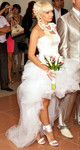 Свадебное платье короткое 40-42