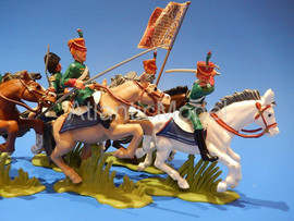 Солдатики 1/32 DSG Гвардейские конные егеря Napoleonic
