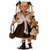 Коллекционная виниловая кукла Мирелла Mirella Ручная работа Высота 72 