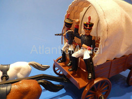Солдатики 1/32 DSG Обоз Французской артиллерии Нап