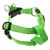 ошейник- шлейка светящийся Dog Pet Belt 38-50см, Green
