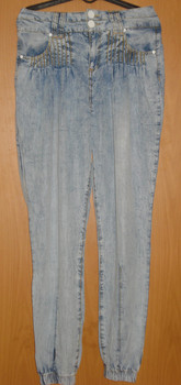 джинсы SPEEDWAY шаровары на высоких. новые