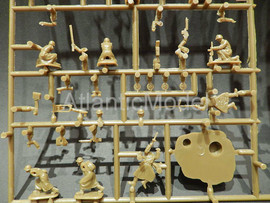 Солдатики 1/72 Pegasus Советская пехота с огневой поддержкой 2МВ 8
