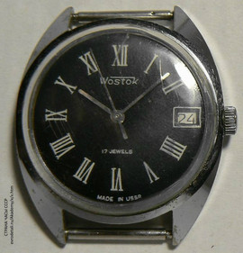 Часы наручные механические Восток “Wostok” механизм 2414А СССР