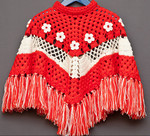 Ажурное пончо. (Свяжу на заказ)