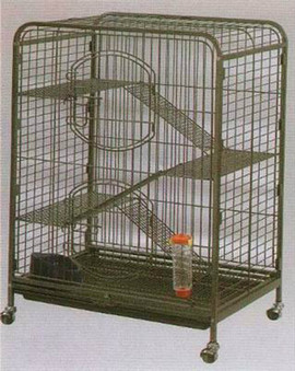 Клетка для шиншилл на колесах