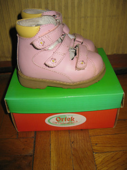 Ортопедические туфли (лечебные) на девочку 2