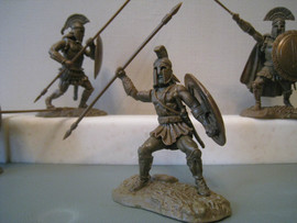 Солдатики 1/32 CONTE Спартанцы цвет Bronze set 3 10