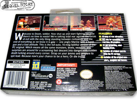 Doom (SNES) Заводская Упаковка 2