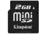 Карта памяти Mini SD Kingston 2 Гб