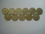 Монеты номиналом 20 копеек 1961- 1991г.г.