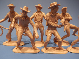 Солдатики 1/32 CANE Ковбои 6 фигур 6 поз 65 мм 8