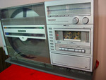 Продам кассетный ретро-комбайн с винилом SHARP VZ-3000
