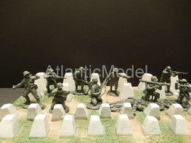 Солдатики 1/32 Сonte Пехота США 22 фигуры Второй 3