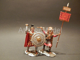 Солдатики 1/32 Conte Аквила Знамя легиона МЕТАЛЛ set 1 6