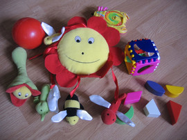 3 пакета игрушек для ребенка от 0 до 1,5 лет