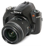 продам зеркальный фотоаппарат sony a230 kit 18-55