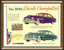 Багетный винтажный постер Lincoln Continetnal  1949 Luxury. Модификаци