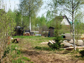 Участок 8 сот., д.Пушкино, Ногинский р-н, бытовка, охрана, магаз 2