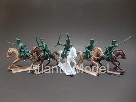 солдатики 1/32 EXFORCE Фр конные егеря set #4A