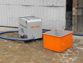 Выдувная машина (установка) МН-500 для эковаты 3