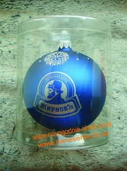 Производство новогодних шаров с логотипом