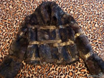Куртка овчинная с отделкой кожей (зимняя) р 44