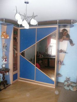 Шкаф угловой в детскую