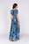 Лала Стайл Длинное летние  платье Lala Style 1221-101